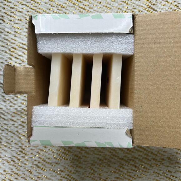 Ririku Resin Coasters Set 4-Pack 4"‎ x 4" Non-Slip Easy Clean NIB - Picture 4 of 5